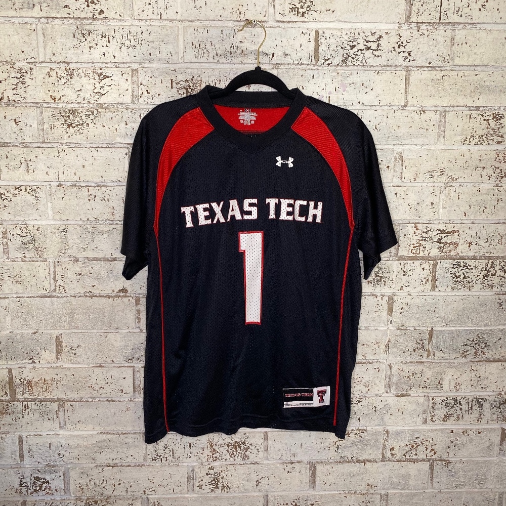 UA Texas Tech Football Jersey #1 Size LG